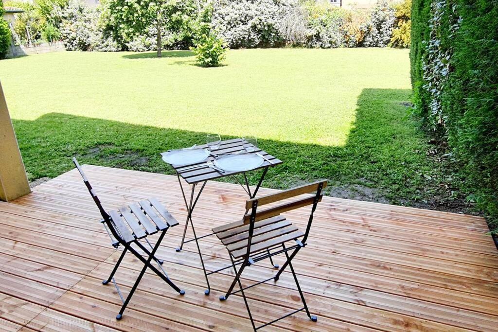 Avec Terrasse Et Jardin Au Calme Proche Bus Metro *